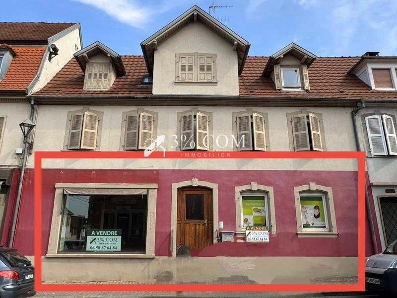 Local commercial - 57 m² - 2 pièces