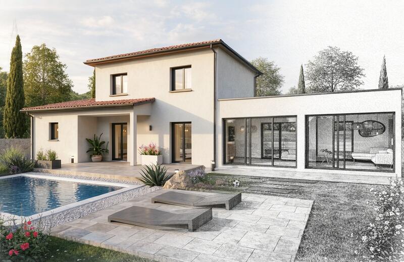 Maison - 104 m² - 5 pièces