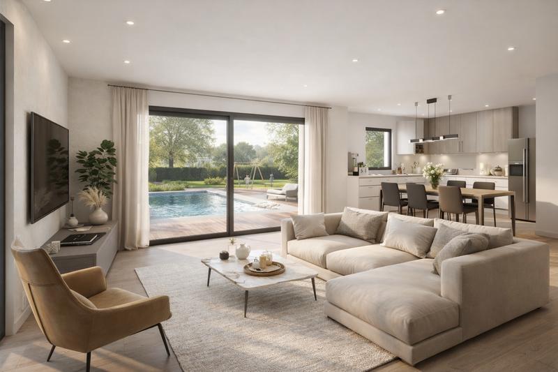 Maison - 90 m² - 4 pièces