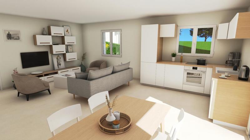 Maison - 90 m² - 4 pièces