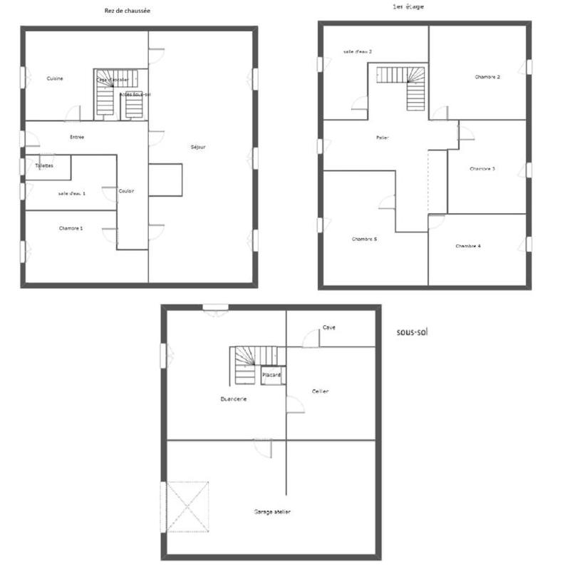 Pavillon - 130 m² - 6 pièces