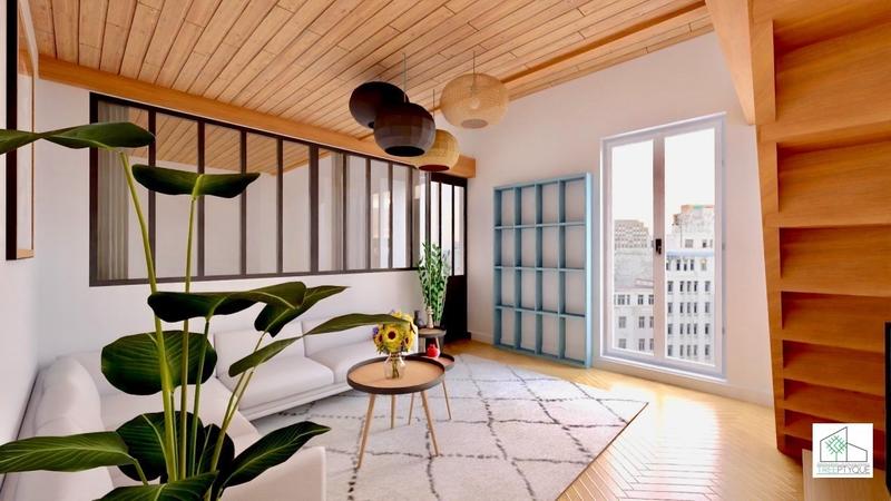 Duplex - 70 m² - 3 pièces