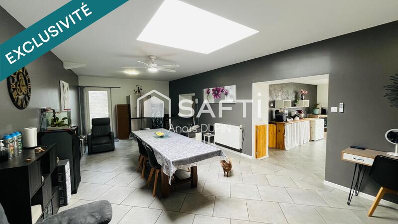 Maison - 180 m² - 8 pièces