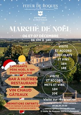 Marché de Noël au Château Fleur de Roques