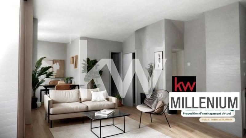 Appartement - 62 m² - 3 pièces