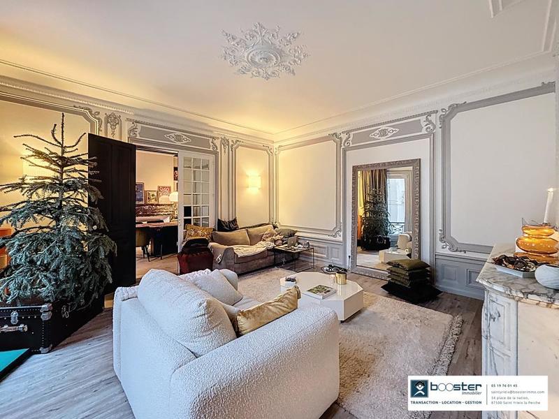 Appartement ancien - 100 m² - 3 pièces