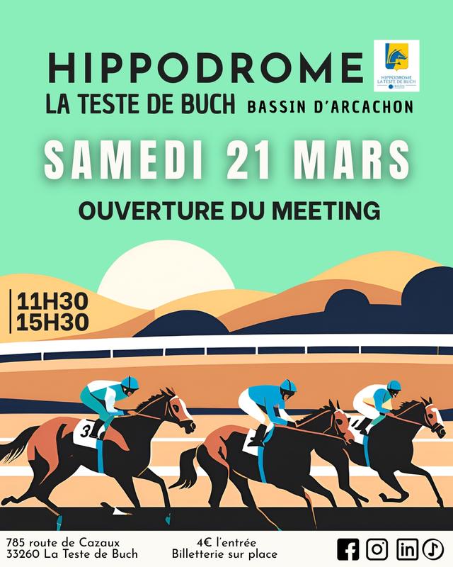 Courses - Hippodrome de la Teste de Buch