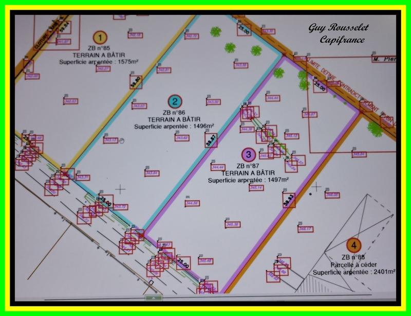 Terrain constructible - 1 497 m²