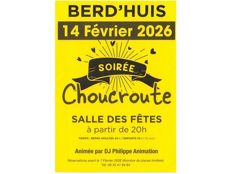 Soirée choucroute