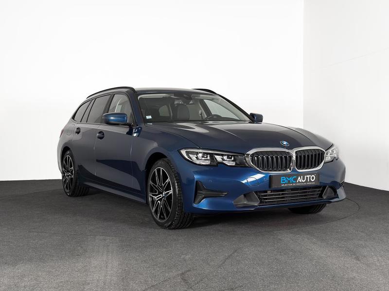 Bmw Série 3 318da Touring 150ch Mhev Gps Live Cockpit Carplay Cuir Regul Camera Full Led 150 Ch