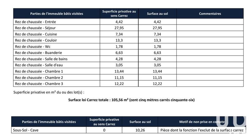 Appartement - 106 m² - 4 pièces