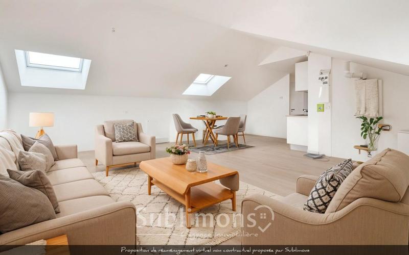 Appartement - 52 m² - 2 pièces