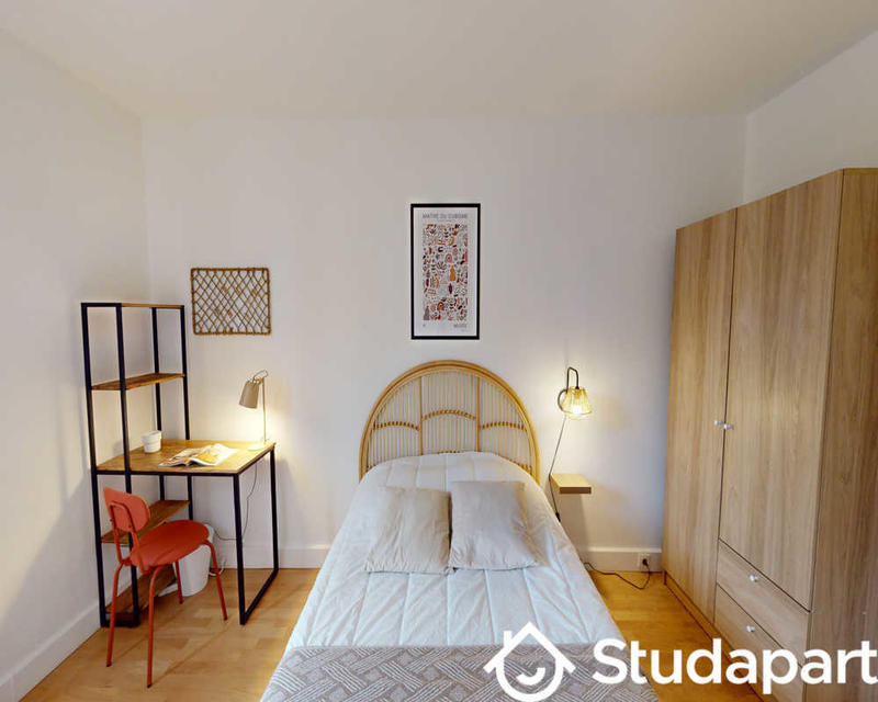 Chambre - 60 m² - 1 pièce
