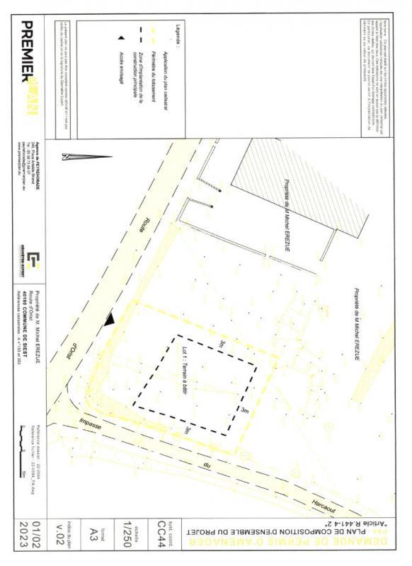 Terrain constructible - 624 m²