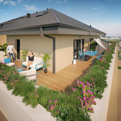 Studio - 68 m² - 3 pièces