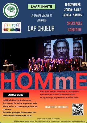 Spectacle caritatif HoMme