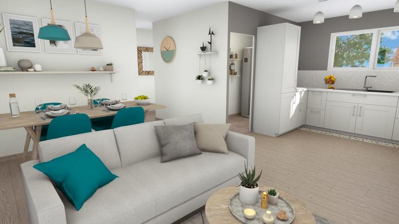 Maison - 77 m² - 3 pièces