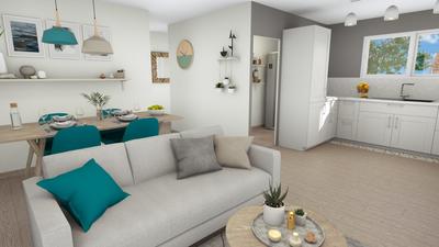 Maison - 77 m² - 3 pièces