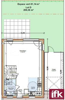 Maison - 86 m² - 5 pièces