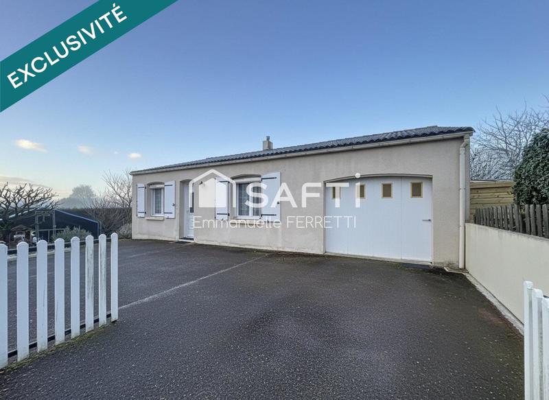 Maison - 62 m² - 3 pièces