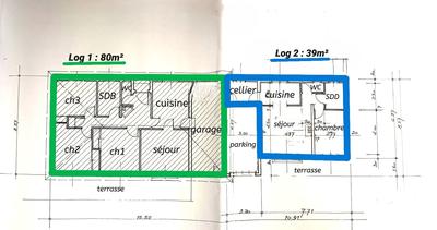Maison - 119 m² - 5 pièces