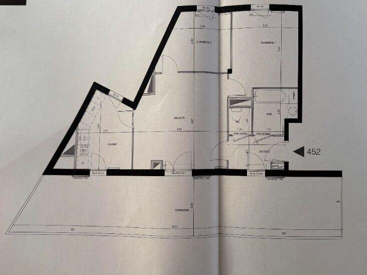 Appartement - 63 m² - 3 pièces