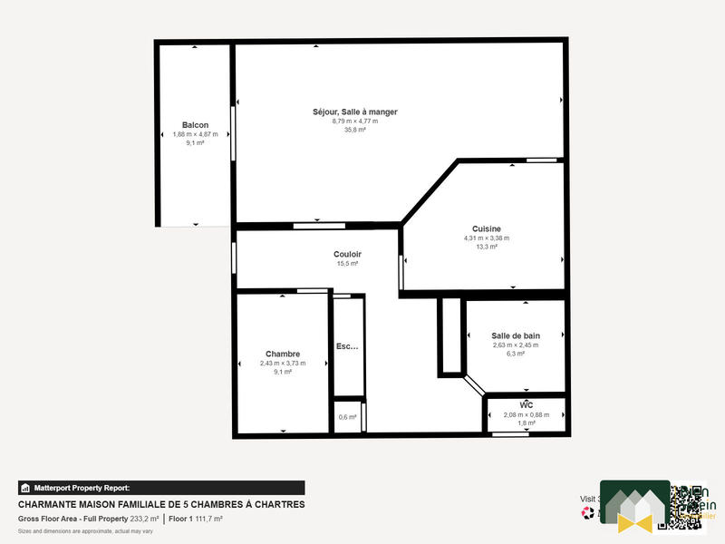 Maison ancienne - 200 m² - 8 pièces