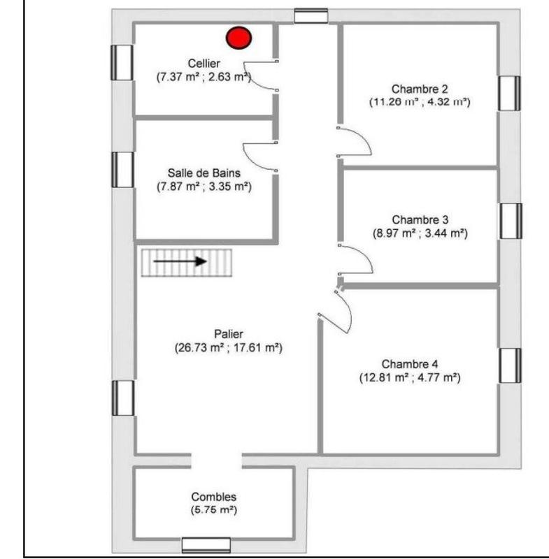 Maison - 117 m² - 6 pièces