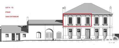 Appartement - 72 m² - 3 pièces