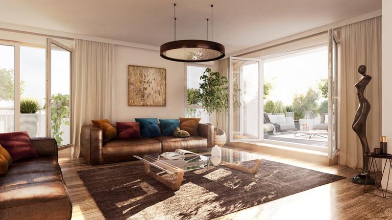 Appartement - 61 m² - 3 pièces