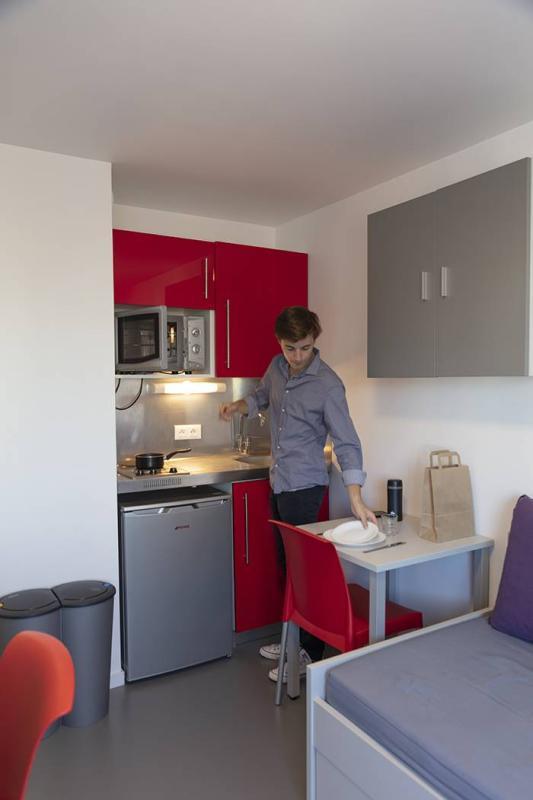 Studio - 17 m² - 1 pièce