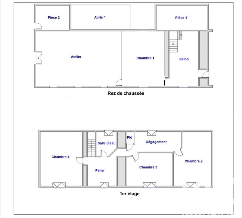 Maison de campagne - 144 m² - 5 pièces