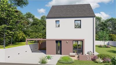 Maison - 91 m² - 5 pièces