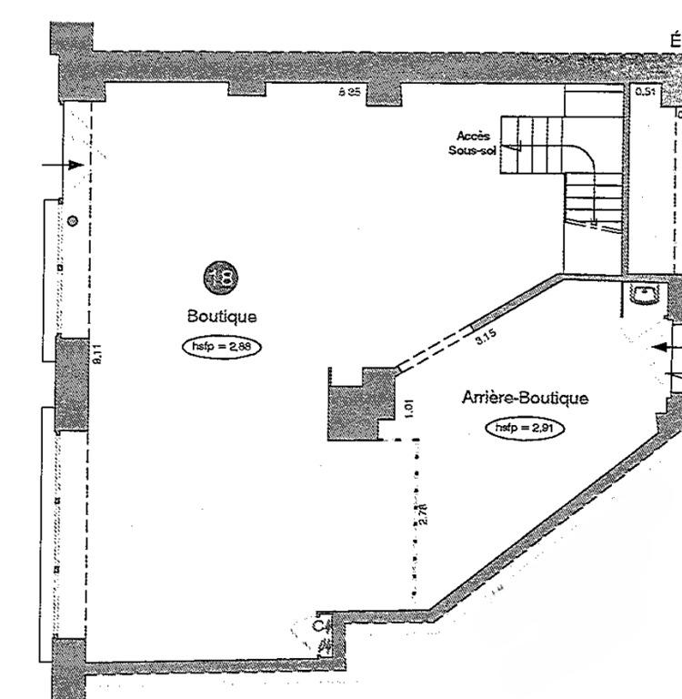 Local commercial - 84 m²