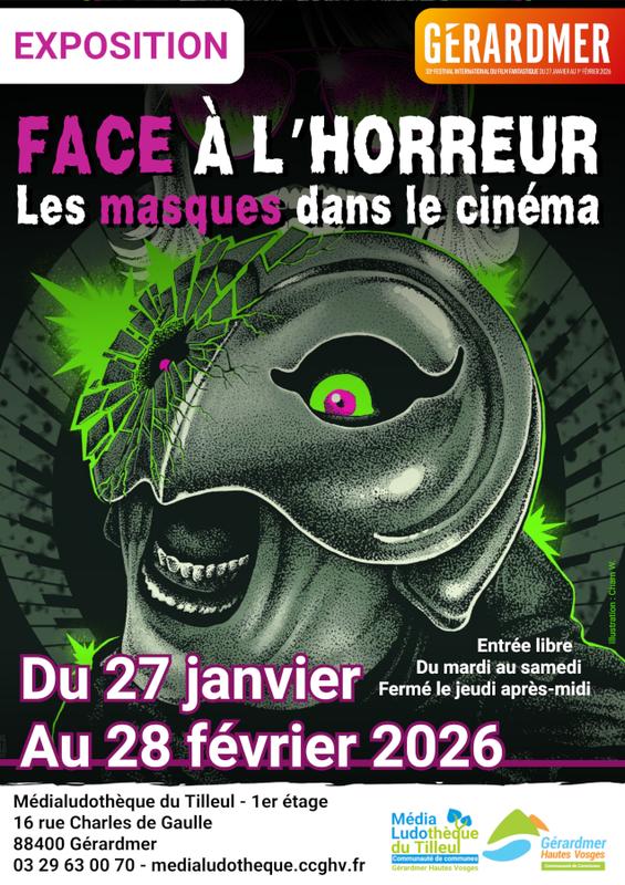 Exposition - les masques dans le cinéma