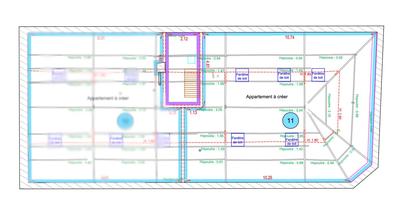 Appartement - 38 m² - 1 pièce