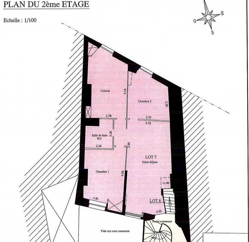 Appartement - 68 m² - 3 pièces