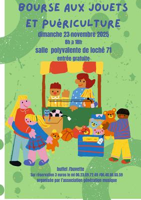 Bourse aux jouets et puériculture