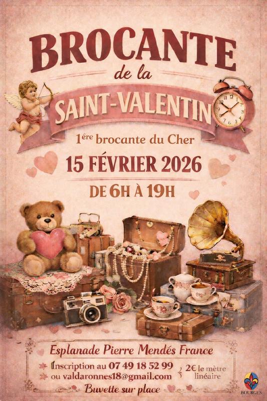 Brocante de la saint valentin