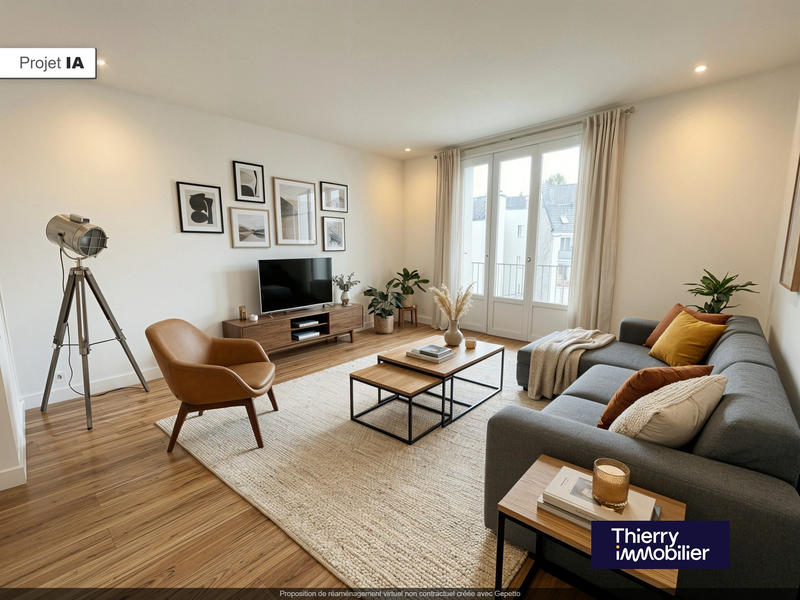 Appartement - 90 m² - 4 pièces