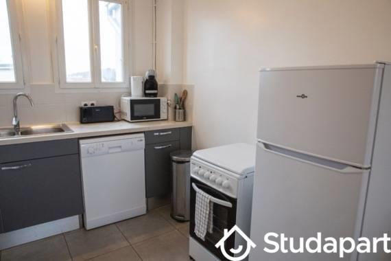 Chambre - 9 m² - 1 pièce