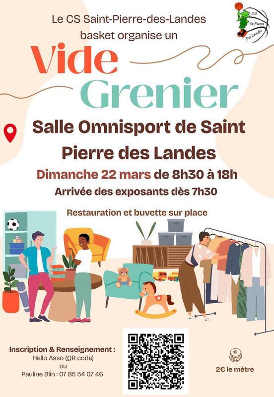 Vide grenier du club de basket