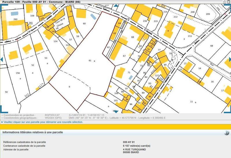 Terrain constructible - 6 187 m²