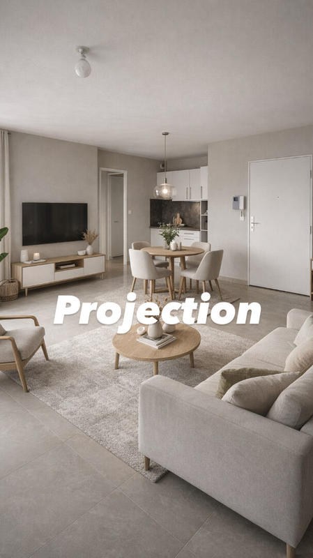 Appartement - 46 m² - 2 pièces