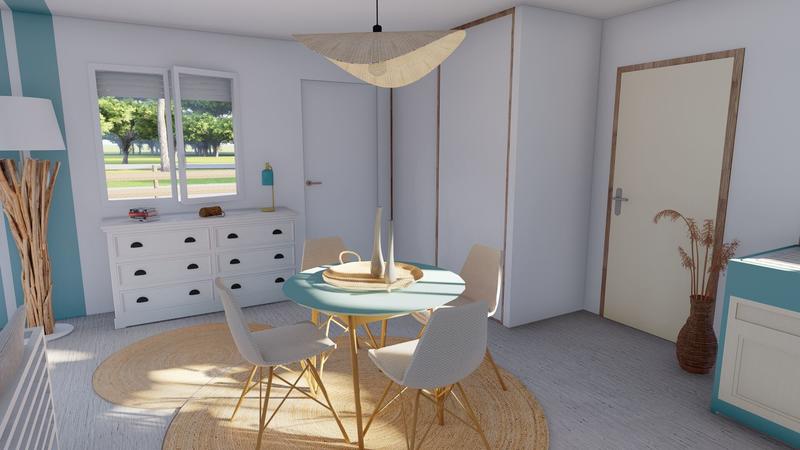 Maison - 60 m² - 3 pièces