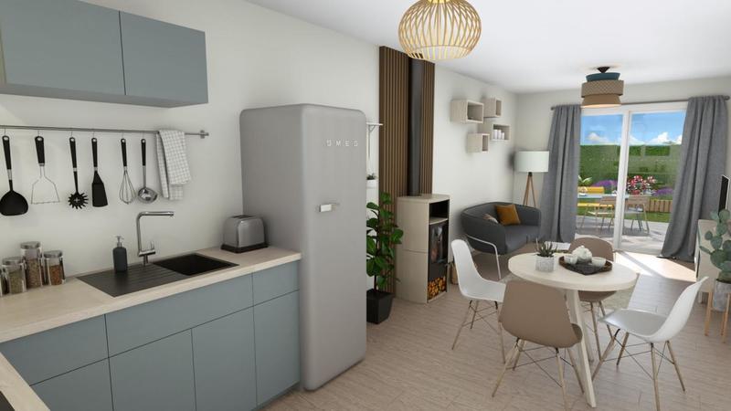 Maison - 50 m² - 2 pièces