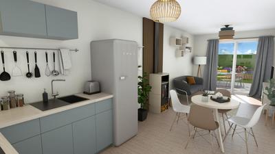 Maison - 50 m² - 2 pièces