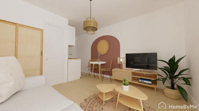 Appartement ancien - 18 m² - 1 pièce