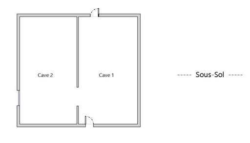 Maison - 62 m² - 3 pièces