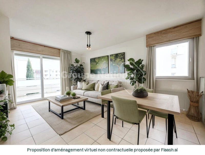 Appartement - 45 m² - 2 pièces